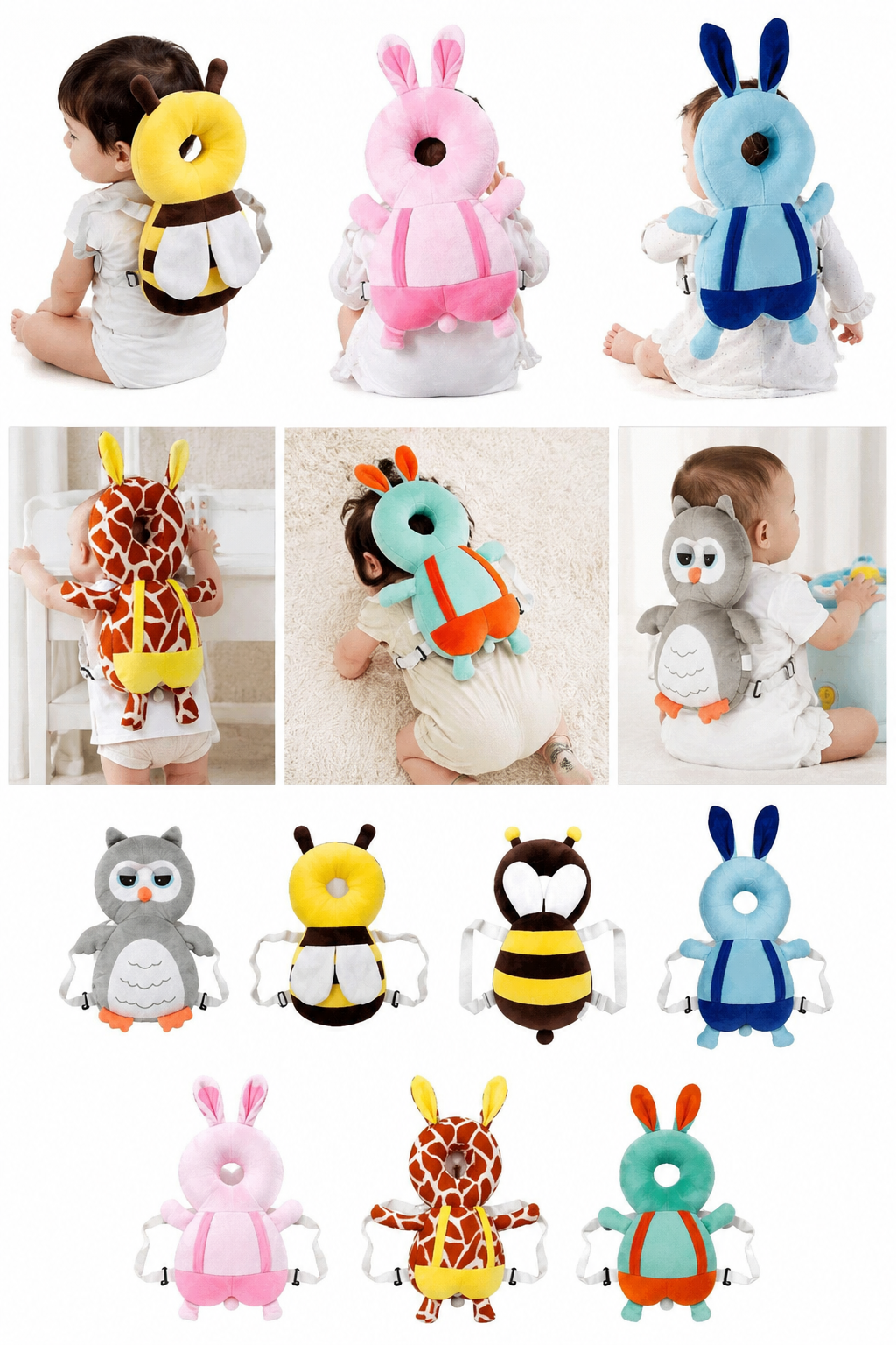 Baby Head Protector Backpack Toddler Head Protection Pillow