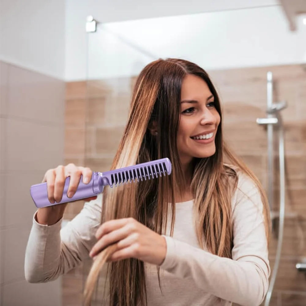 HAIR STRAIGHTENER MOBILE HEAT COMB