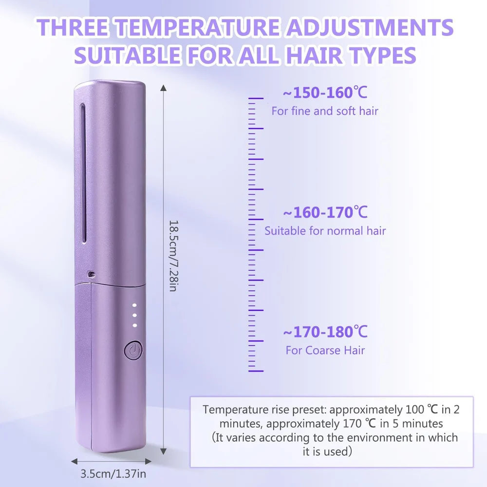 HAIR STRAIGHTENER MOBILE HEAT COMB