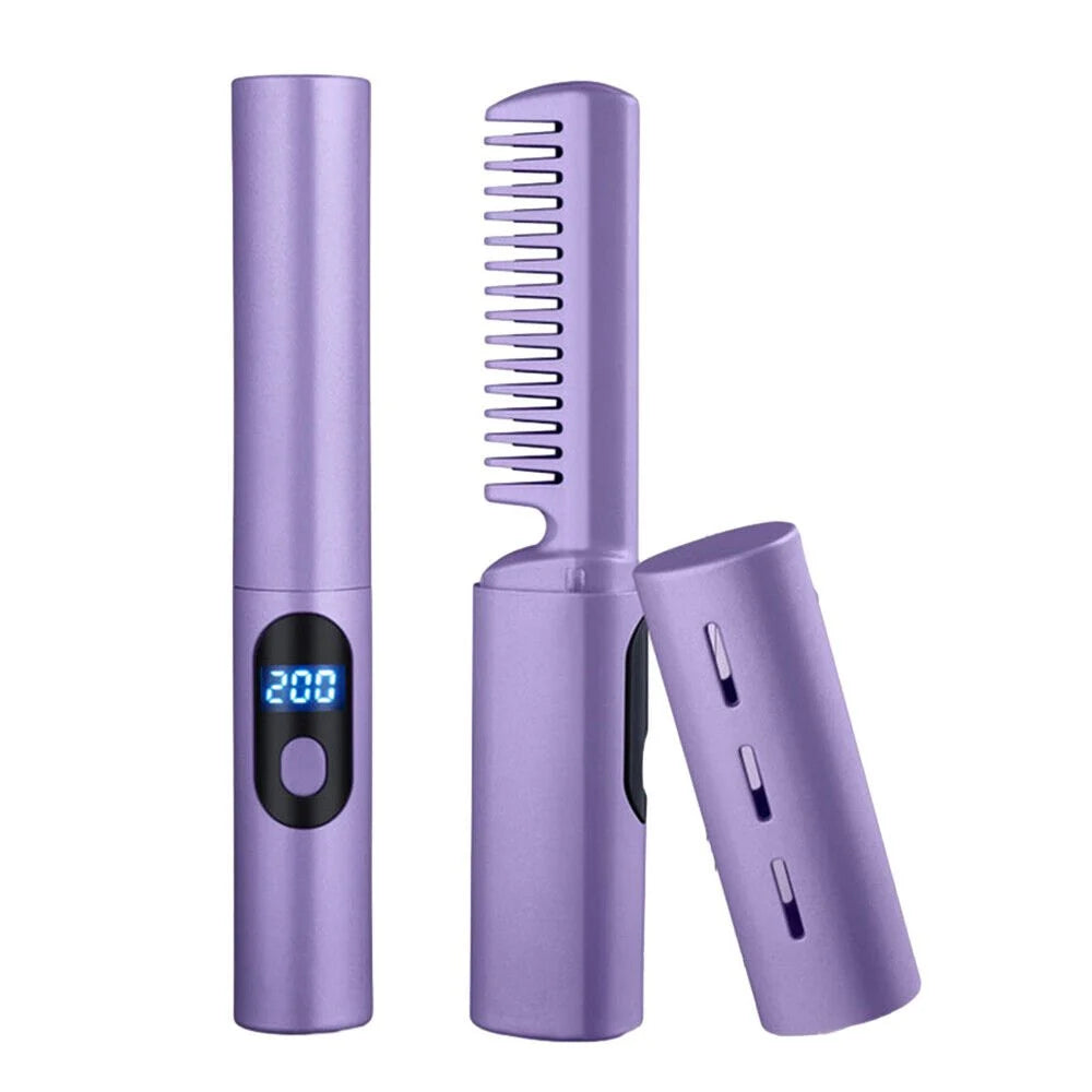 HAIR STRAIGHTENER MOBILE HEAT COMB